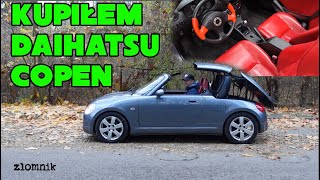 Złomnik kupiłem Daihatsu Copen na zimę [upl. by Yntirb]