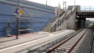 SBahn Mitteldeuschland  ET442 Talent2  mit der S1 durch den CityTunnel [upl. by Moshe]