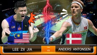 Throwback 🔴 Lee Zii Jia MALAYSIA vs DENMARK Andes Antonsen Badminton Mens Singles [upl. by Udell442]