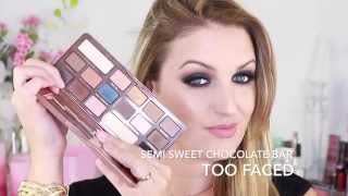 Tuto maquillage pour yeux marrons  Chocolate Bar semi sweet [upl. by Atilemrac560]