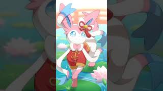 Can you keep it edit Glaceon x Sylveon sylveon glaceon eeveelution Thanks for 100 subs💞 [upl. by Cogan]