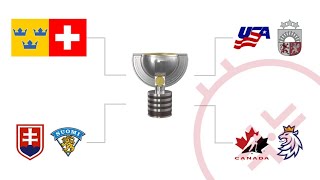 Playoffs Round  2024 IIHF World Junior Championship [upl. by Jasen249]