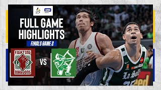 UP vs DLSU  FULL GAME HIGHLIGHTS  UAAP SEASON 87 MENS BASKETBALL FINAL FOUR  DEC 11 2024 [upl. by Yee]