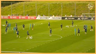 Fc Schalke 04  Intense Passing Drill With 2 Balls [upl. by Atoked]