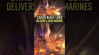 CHAOS NIGHT LORD TERMINATES 4 PRIMARIS ASTARTES  Warhammer 40K Space marine 2 PVP nightlords [upl. by Mccready962]