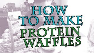 How to make protein packed Waffles Pancakes [upl. by Willtrude]