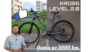 MTB KROSS LEVEL 20  Ocena po 5000 km  TANI ALE DOBRY  4K [upl. by Rufe]