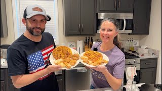 KETO Chicken and Waffles [upl. by Fraase]