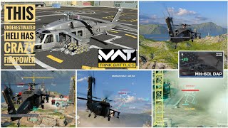 MWT Tank Battles MH60L Dap tier 3 heli has wide variety of arsenal [upl. by Roderich678]