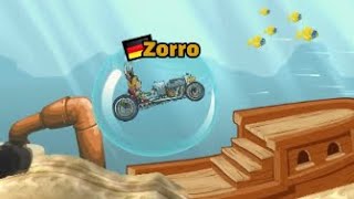 9451m HOT ROD in REEF World Record  Hill Climb Racing 2 [upl. by Emirac]