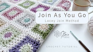 Seamless Crochet A Guide to JoinAsYouGo Crochet for Granny Squares [upl. by Idnyl]