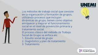 METODOS DE INTERVENCION DEL TRABAJO SOCIAL [upl. by Adaurd]