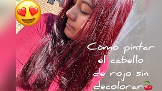 Cómo pintar el cabello sin decolorar en casa [upl. by Pubilis]