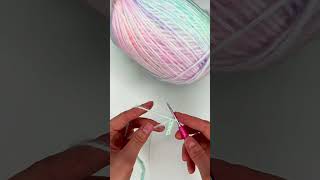 NEW yarn crochet [upl. by Hamrnand]