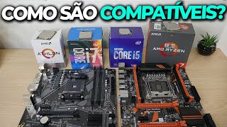 ENTENDA A COMPATIBILIDADE DO PROCESSADOR E PLACA MÃE PRA NÃO ERRAR NA HORA DE COMPRAR [upl. by Bone]