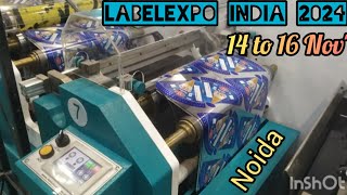 Ek machine all kam  Label print demo  LabelExpo India 2024  Noida [upl. by Yendahc]