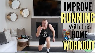 HOME WORKOUT TO IMPROVE RUNNING ENDURANCE [upl. by Llekram43]