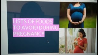 LIST OF FOODS TO AVOID DURING PREGNANCY [upl. by Niwre]