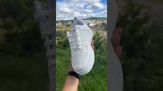 Tênis Nike Air Force 1 TM Masculino Feminino Branco tenis [upl. by Ronny]