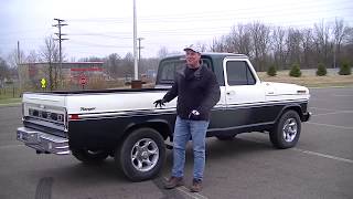 72 F250 CAMPER SPECIAL Coyote 50 power amp 6SPD AUTO DONE [upl. by Hekking]