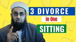 Three Divorce in One Sitting  Dr Mufti AbdurRahman ibn Yusuf Mangera [upl. by Camden]