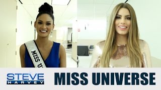 Do Miss Universe and Miss Colombia forgive Steve  STEVE HARVEY [upl. by Kohn]