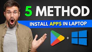 5 Easy Ways to Install Apps on Your Laptop PC  How to Download Apps on Window Laptop Computer [upl. by Alysoun]