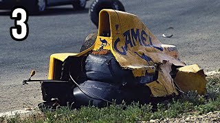 F1s Most Horrific Crashes  Episode 3  F1 Documentary [upl. by Laspisa]