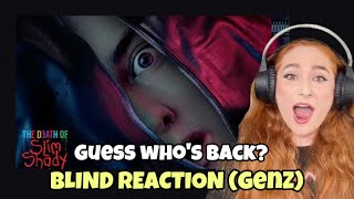 Eminem Temporary GENZ BLIND REACTION [upl. by Gazo]