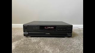 Technics SLPD687 5 Compact Disc CD Player Changer [upl. by Grote]