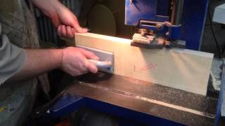 Big Blue ReSaw Bandsaw in action [upl. by Frannie]