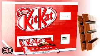 Lego GIANT KitKat Chocolate Bar Machine [upl. by Almeda]