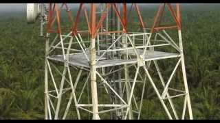 Telecommunication Tower Survey Using Drone [upl. by Attaynek976]