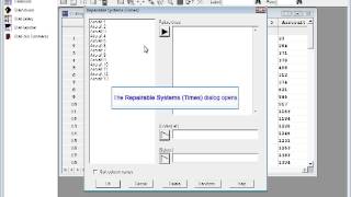 Statgraphics Repairable Systems [upl. by Means]