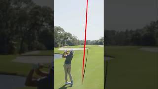 Collin Morikawa on how to easily shape iron shots into the green 🏌️golfshorts golfswing golftips [upl. by Malsi155]