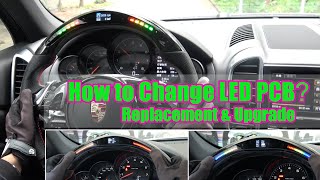 ⭐️ How to Change LED Steering Wheel PCB from Model Classic to Galaxy  OHC Motors Latest [upl. by Ahsoj]