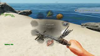 Deep Stranded Survival  Craft a Camp fire  KINDLING  Crab  Cooking [upl. by Lander]