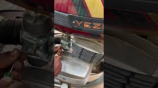 Yezdi RoadKing  Tuning Pacco carburettor [upl. by Relyuhcs725]