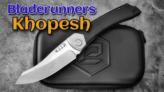 BRS Khopesh New High End Folding Knife from Bladerunners Systems [upl. by Linzer861]