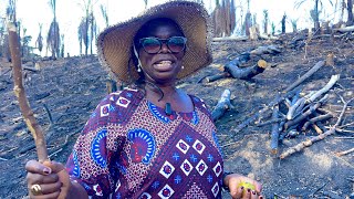 Ma Marthe la parisienne au village Kimbi ya vanga pour l’agri business  Kongo central [upl. by Fonsie79]