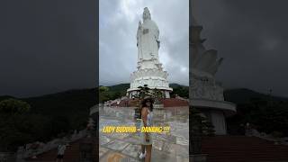 Lady Buddha Monkey Mountain Danang vietnam buddha travel shorts [upl. by Adnavoj]