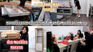 Muebles Nuevos 😃Sacando El Colchon Solita 🛏️Tuvimos Un Problema 😩 Homary [upl. by Kiraa]