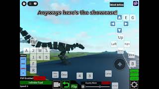 Roblox plane crazy  short filmfinished Dino showcase [upl. by Canfield]