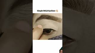 How to apply eyeliner for beginnerstrendingshorts eyemakeup youtubeshorts eyeliner 🔥✅ [upl. by Asil]