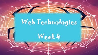 IT361  Web Technologies  Week 4 quotsamplequot [upl. by Alhan]