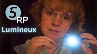 ASMR  RP – Ma lumière préférée à travers 5 roleplay  médical light visuel attentions persos… [upl. by Almira]