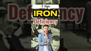 5 signs of IRON deficiency [upl. by Janina]