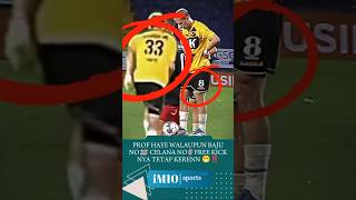 ThomHaye celana no 8 baju no 33 😅timnas timnasindonesia thomhaye football funny funnyshorts [upl. by Esalb]