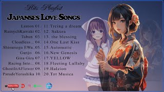 Best Japanese Love Song 2024 ♥Best Japanese Song Playlist  Japanese Songs Collection ♥ [upl. by Amadeo827]