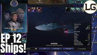 Lets Design Some Ships  Lets Play Star Trek Infinite Ep 12 [upl. by Milinda]